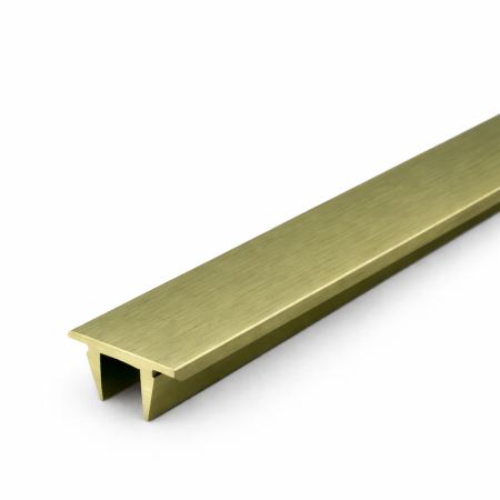 Заглушка для опорного профиля 19х13х2, длина 1000мм, алюминий. бронза